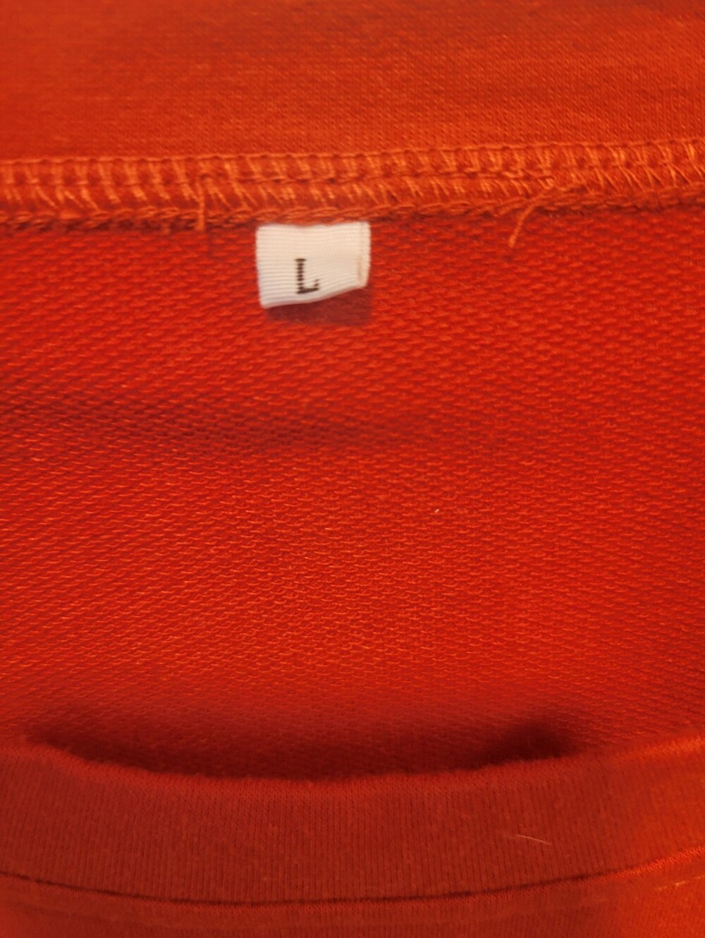 Come We Fly Orange Witchy Halloween Sweatshirt Size L - Picture 3 of 5